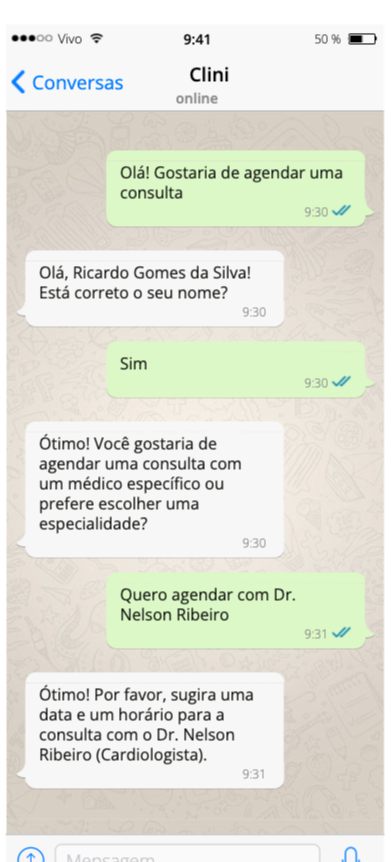 Conversa com o Clini